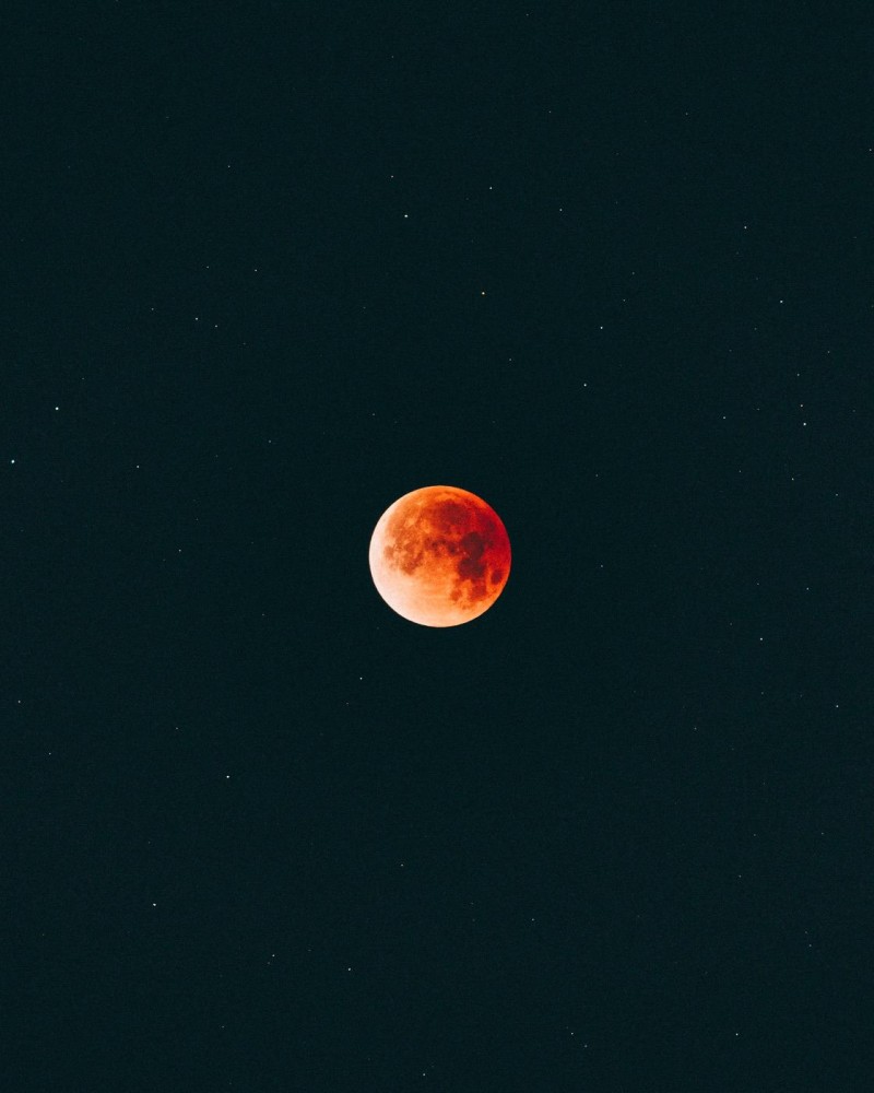 Super blood moon